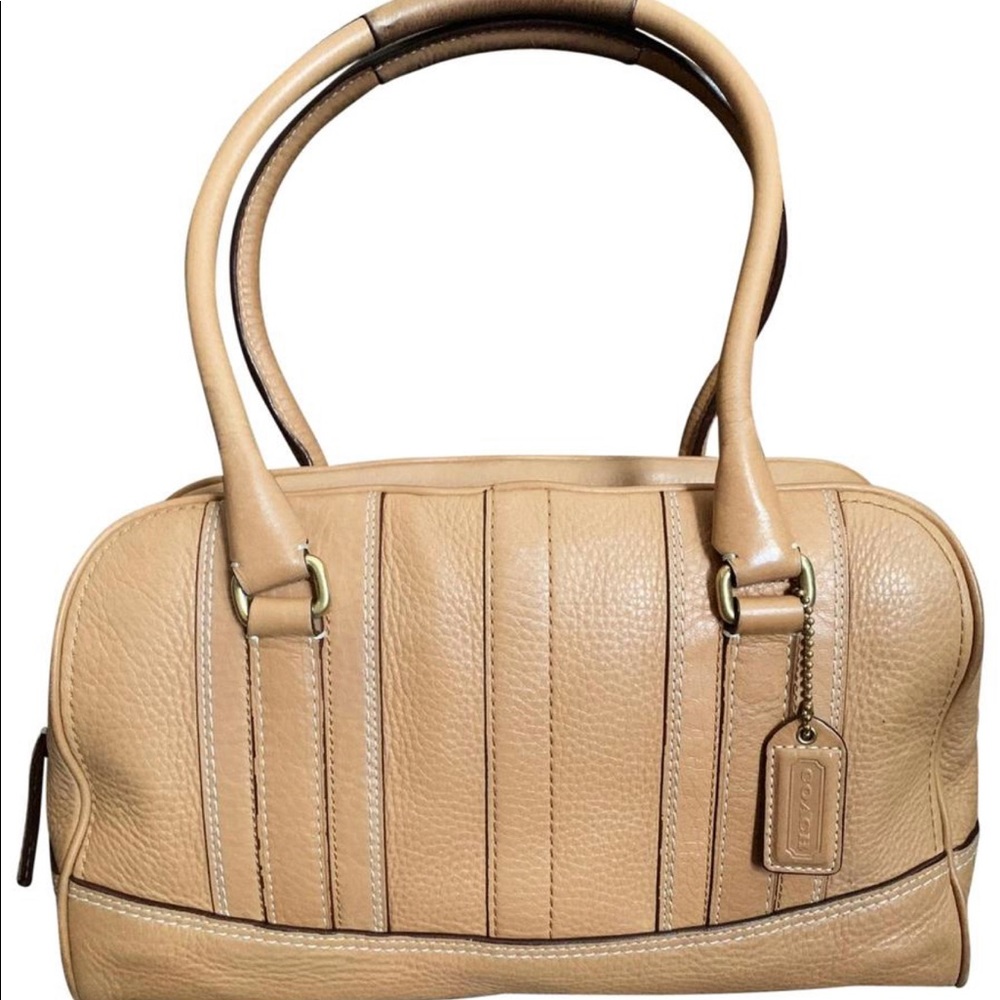 Coach Hamilton Purse - Camel 10526